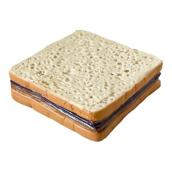 American Girl Doll Molly School Lunch Box PEANUT BUTTER SANDWICH Food Accessory - Picture 3 of 6